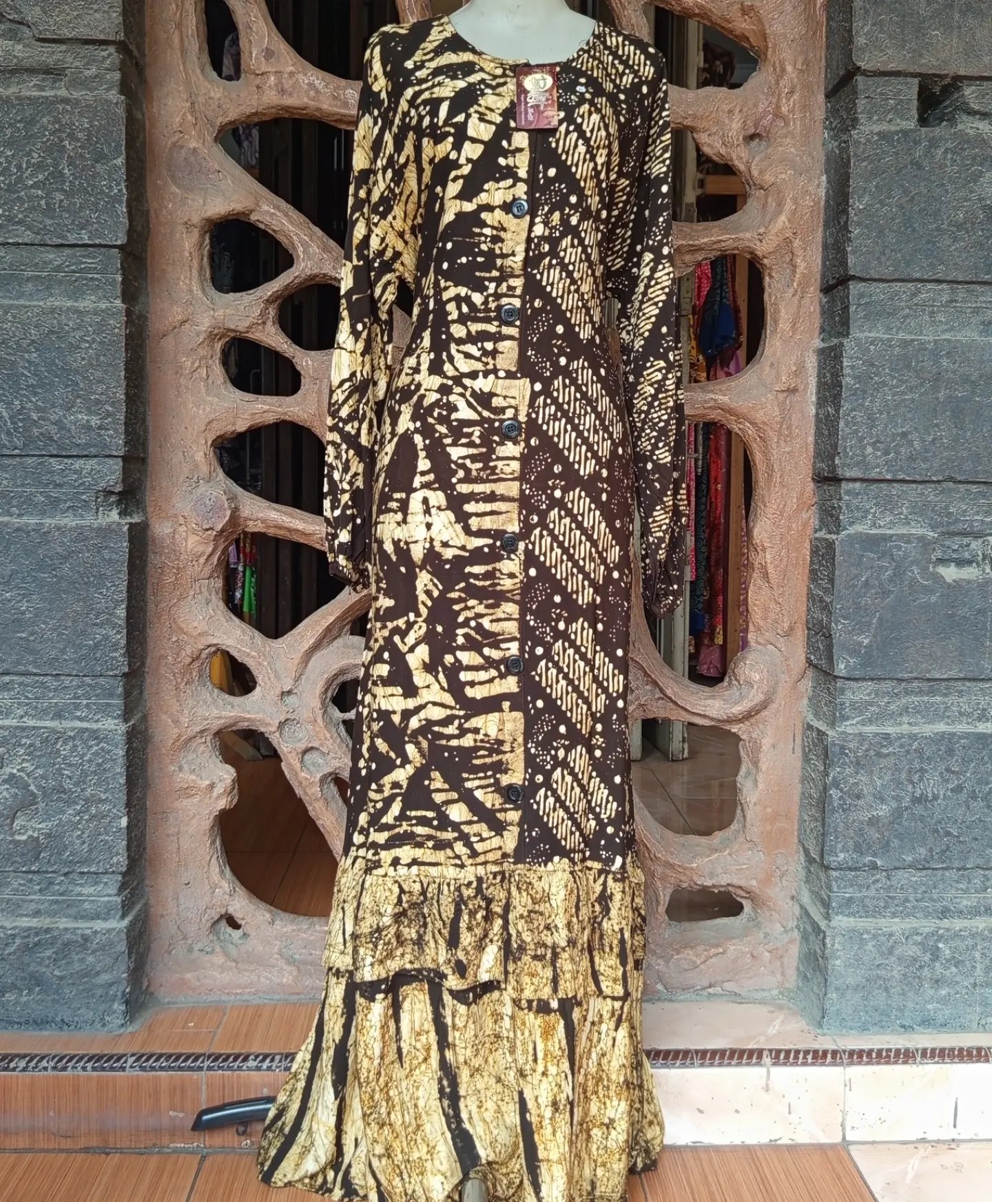 Outer Blazer Batik Wanita Tegal Pesisiran